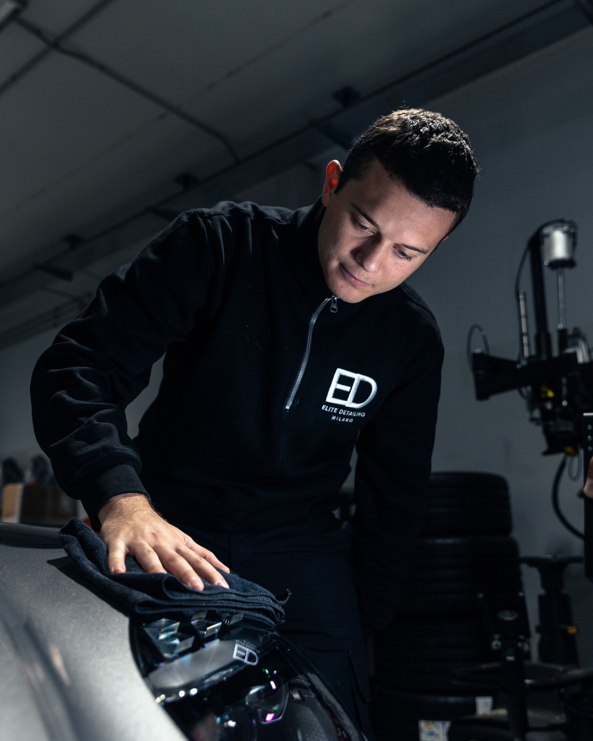 Applicazione della protezione nanotecnologica — Elite Detailing Milano