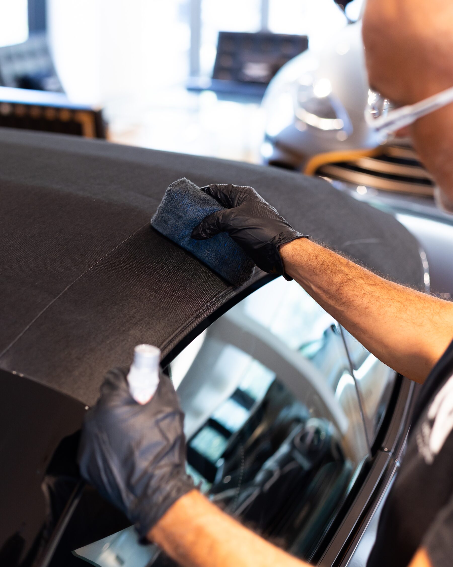 Trattamento impermeabilizzante della capote — Elite Detailing Milano