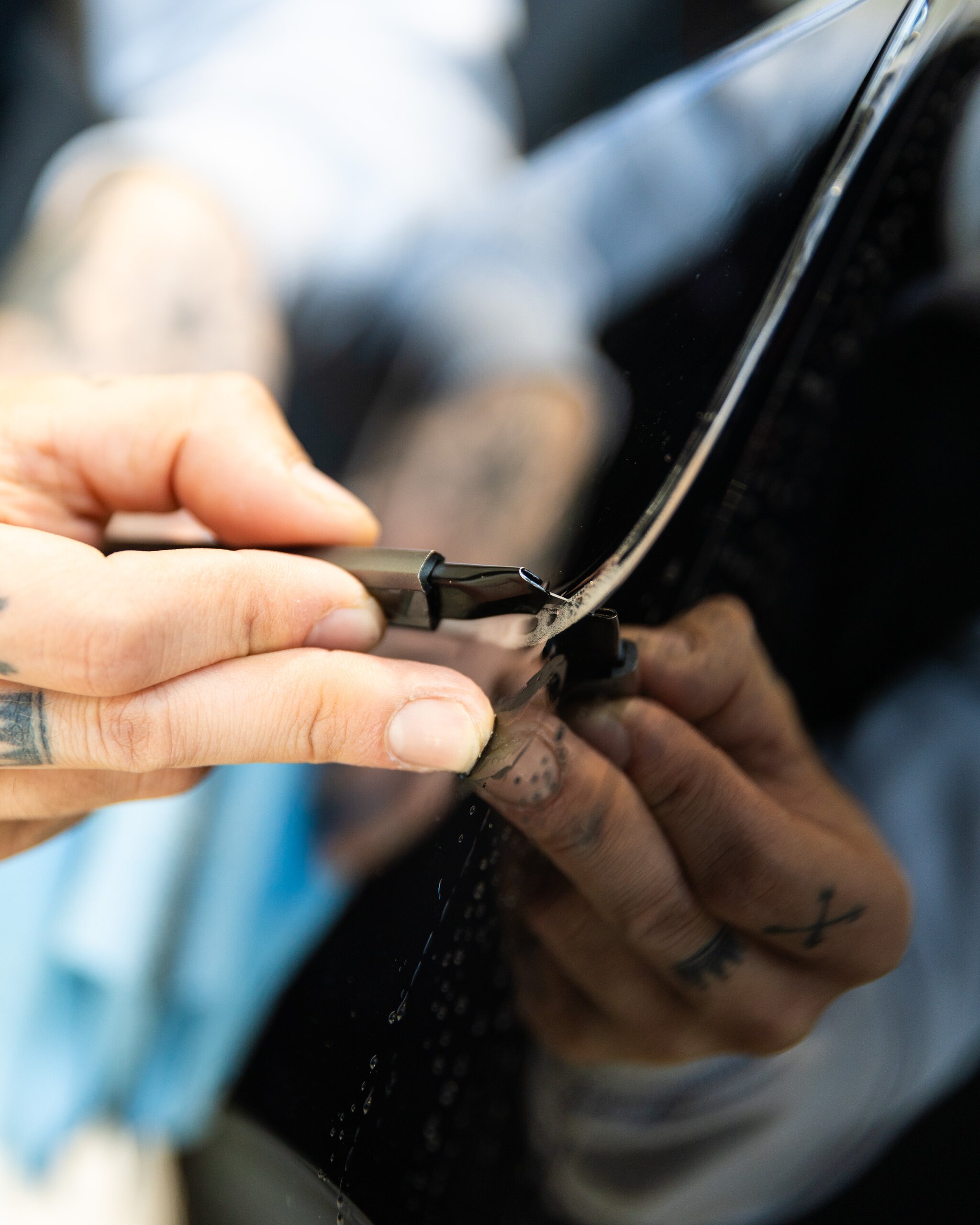 Applicazione della pellicola protettiva PPF — Elite Detailing Milano